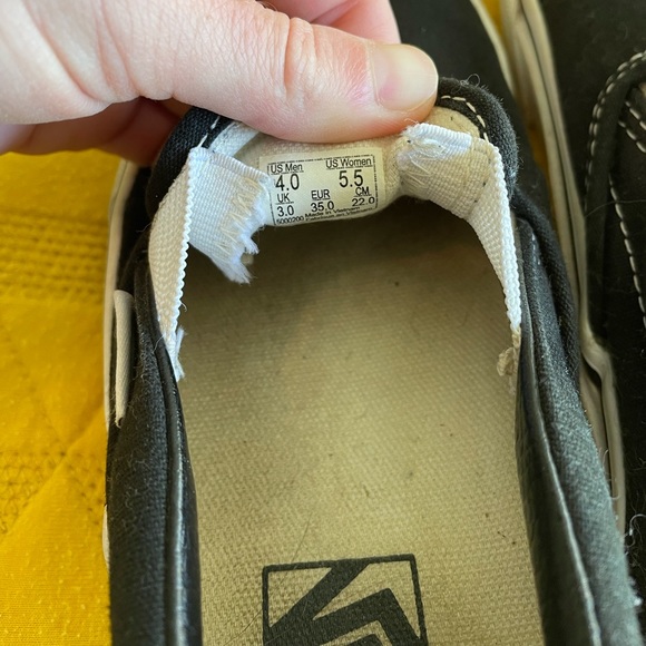Classic Slip-On Vans Size 5.5 - Picture 6 of 6